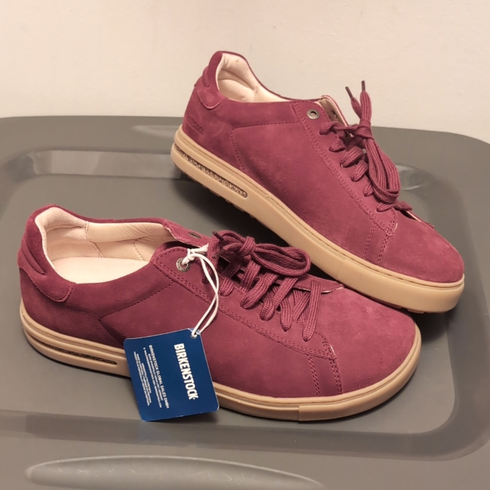 BIRKENSTOCK BEND LOW MEN'S SUEDE LEATHER SNEAKER SIZE 11 NEW NO ORIGINAL BOX